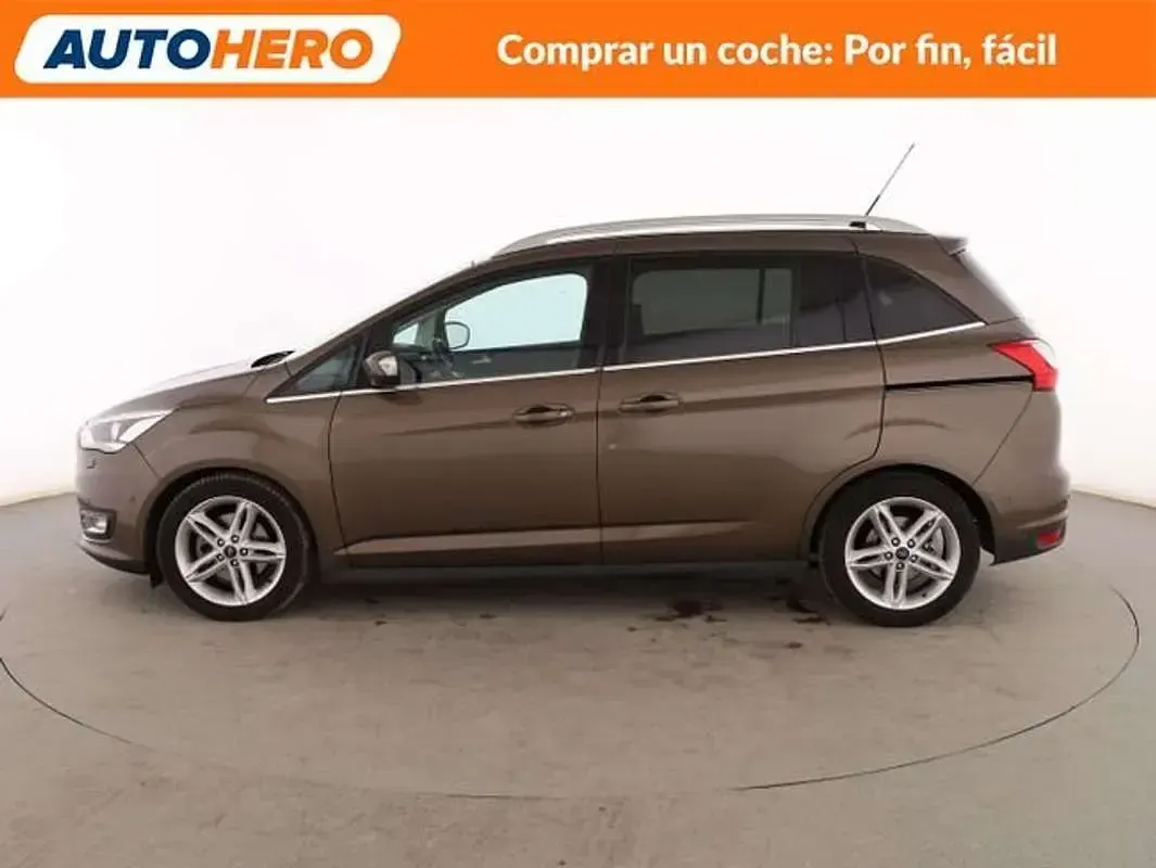 Usado Ford C-MAX Titanium 120 CV (88 kW) 2015 Marrón Monovolumen