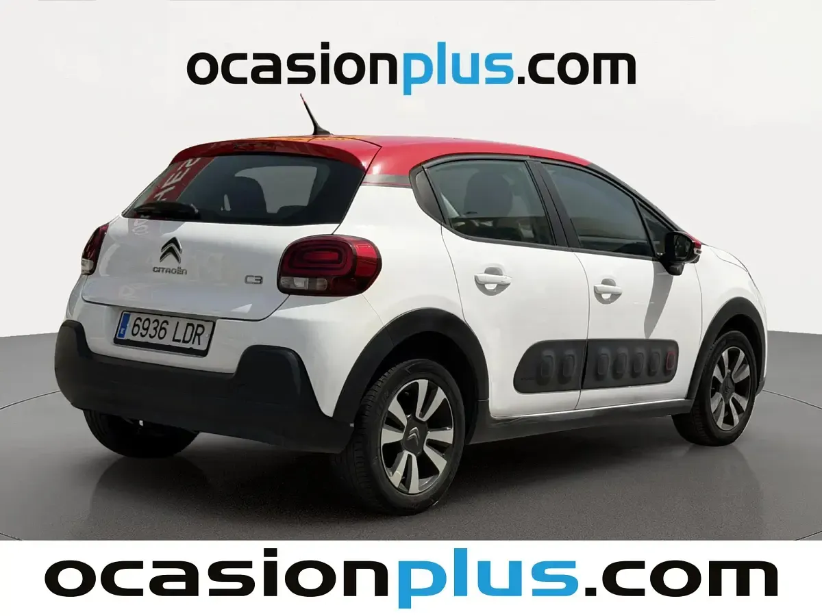 Usado Citroën C3 Feel 82 CV (60 kW) 2019 Blanco Utilitario
