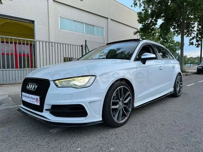 Usado Audi S3 300 CV (220 kW) 2014 Blanco Berlina