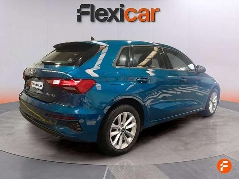Usado Audi A3 Sportback 150 CV (110 kW) 2020 Azul Utilitario