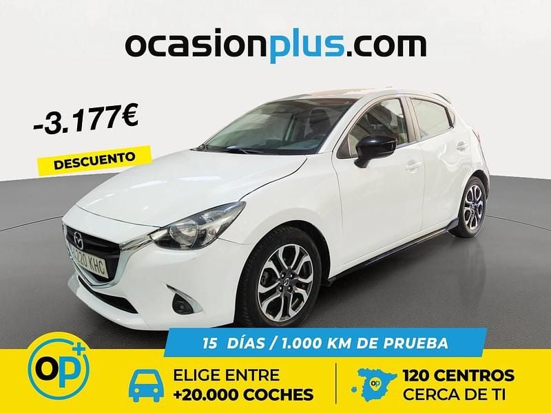 Usado Mazda 2 Edition 90 CV (66 kW) 2018 Blanco Berlina