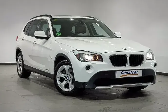 Usado BMW X1 218 CV (160 kW) 2010 Blanco SUV