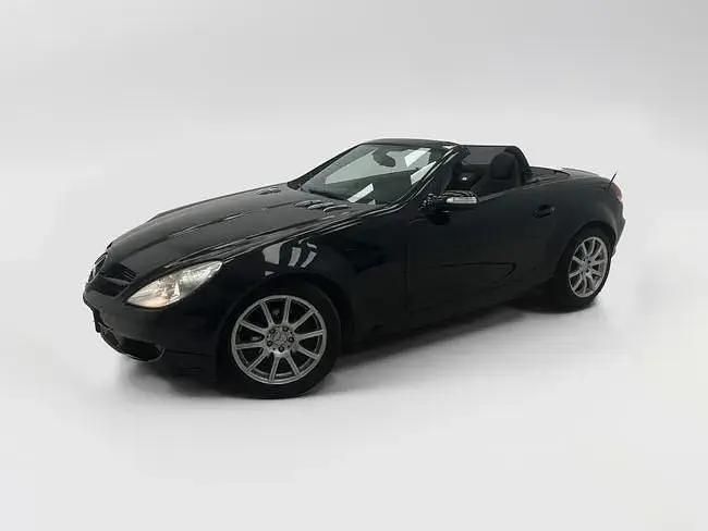 Usado Mercedes SLK200 163 CV (119 kW) 2004 Negro Descapotable