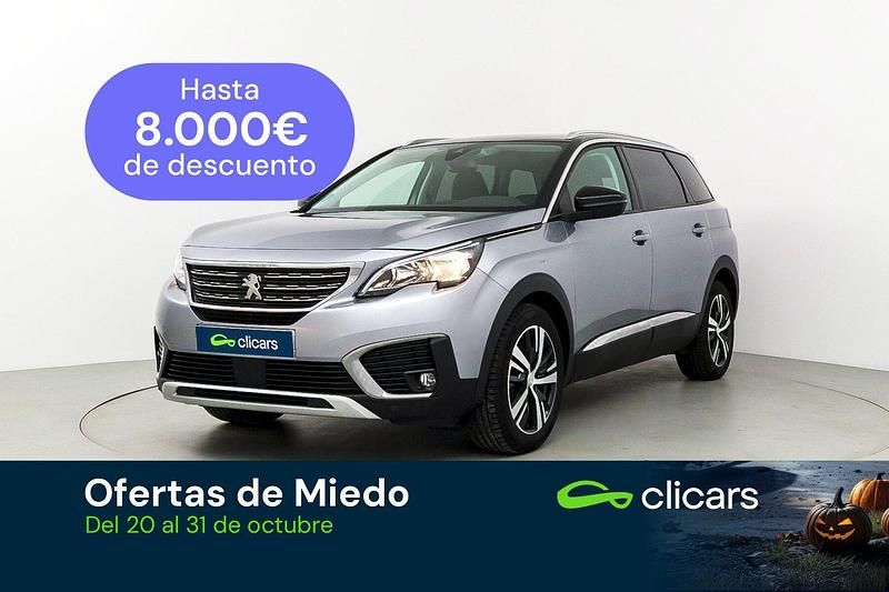 Gris Usado 2020 Peugeot 5008 Allure Monovolumen | 16.990 € (Precio justo) - Imagen 1/4