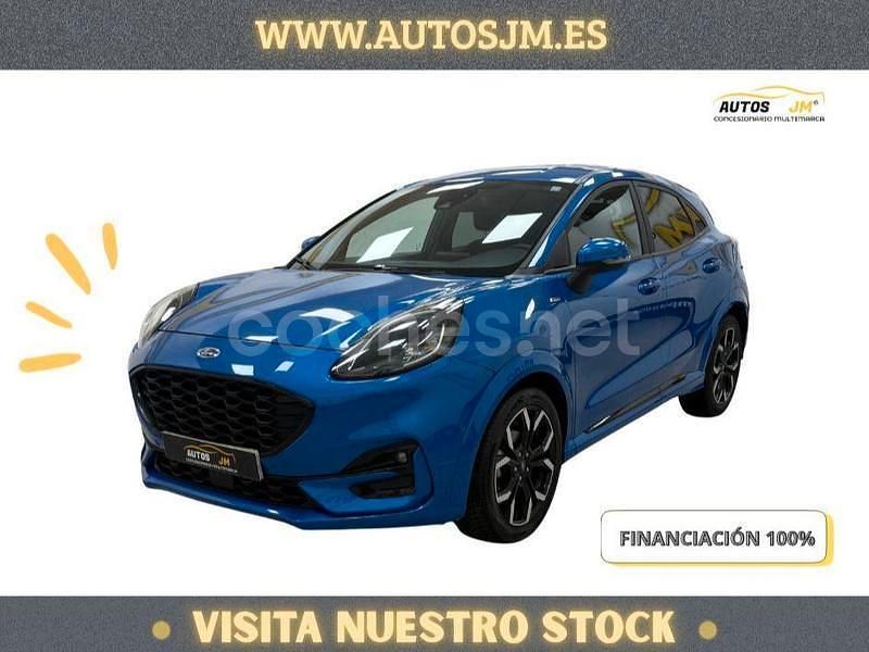 Azul Usado 2022 Ford Puma ST-Line SUV | 18.900 € (Un poco caro) - Imagen 1/4