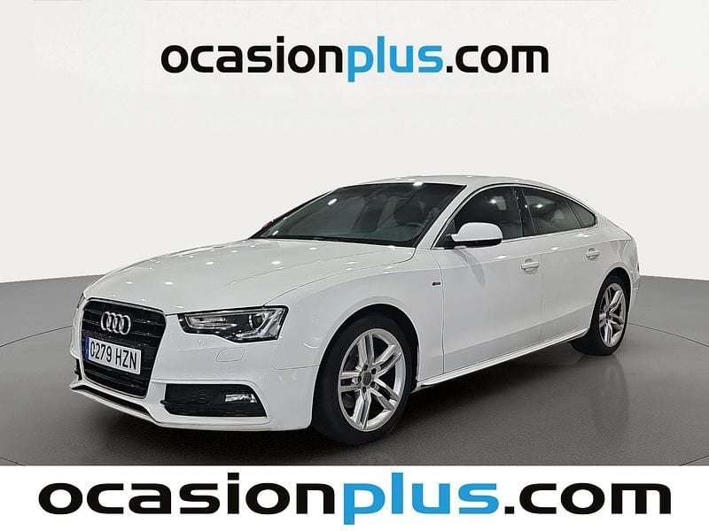 Blanco Usado 2014 Audi A5 Sportback S-Line Utilitario | 15.900 € (Buen precio) - Imagen 1/4