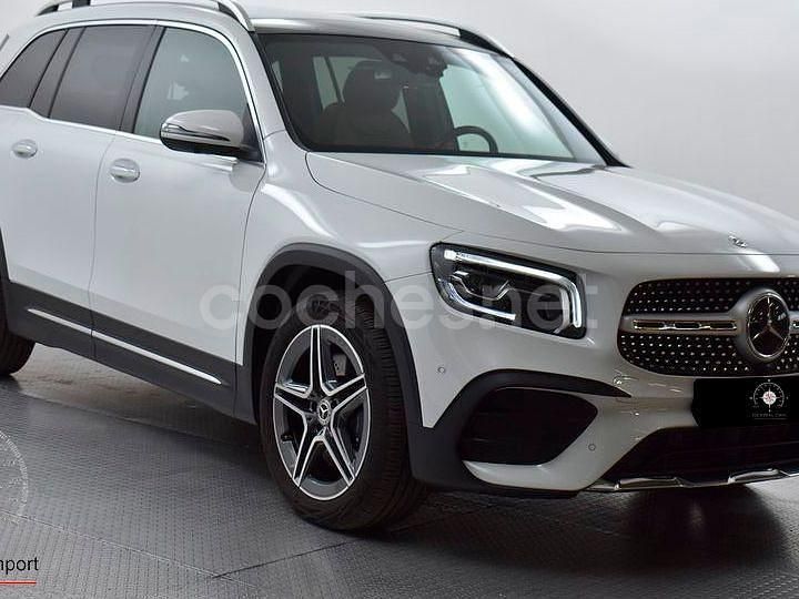Blanco Usado 2021 Mercedes GLB220 SUV | 35.900 € (Un poco caro) - Imagen 1/4