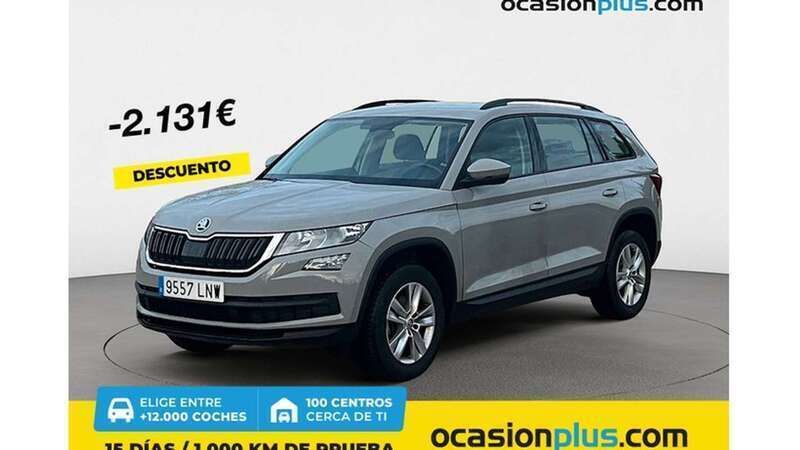 Gris Usado 2021 Skoda Kodiaq Active SUV | 21.319 € (Buen precio) - Imagen 1/4