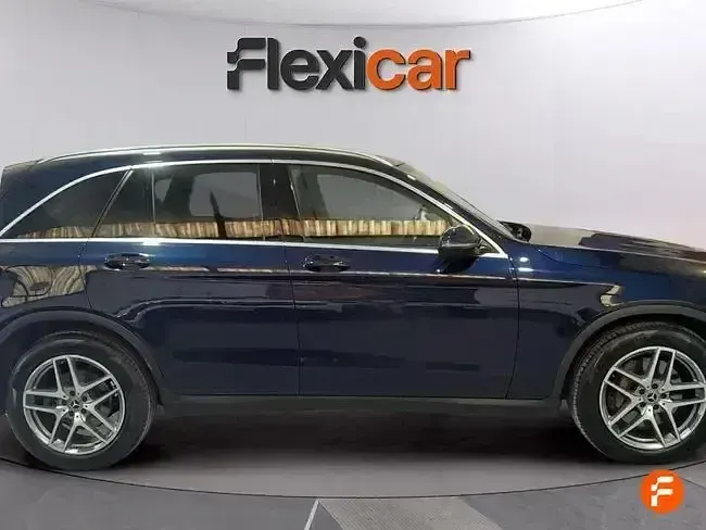 Usado Mercedes GLC220 170 CV (125 kW) 2018 Azul SUV