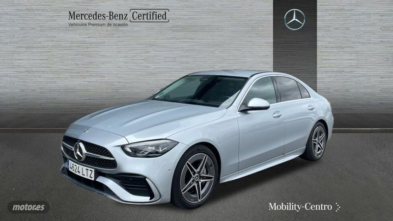 Plata Usado 2021 Mercedes C200 Berlina | 39.900 € (Un poco caro) - Imagen 1/4
