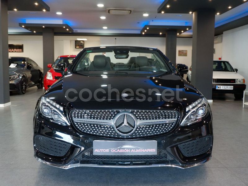 Usado Mercedes C220 170 CV (125 kW) 2017 Negro Descapotable
