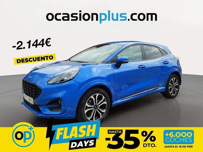 Usado Ford Puma ST-Line 125 CV (91 kW) 2023 Azul Recogida