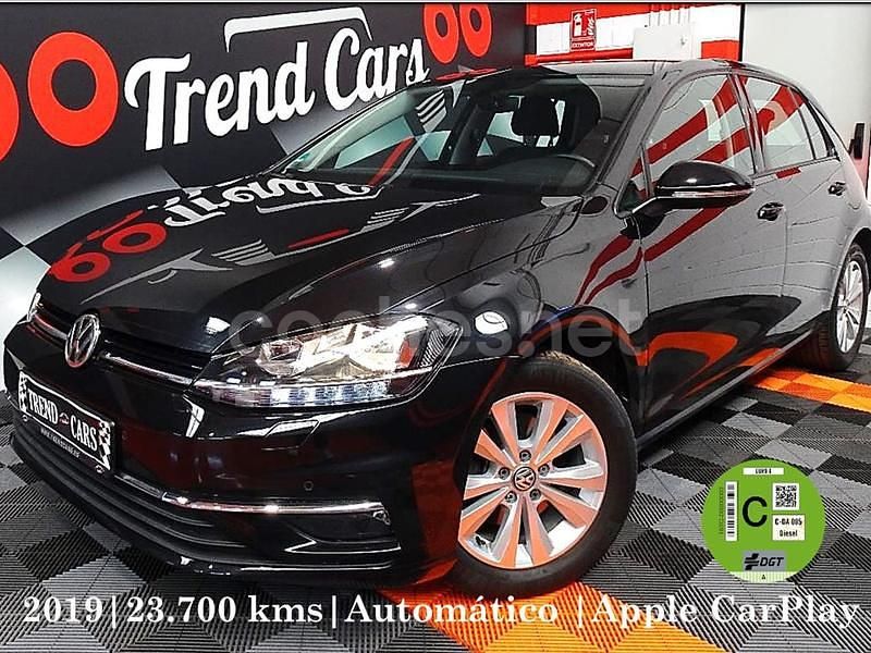 Negro Usado 2019 VW Golf VII Sportline Berlina | 21.590 € (Buen precio) - Imagen 1/4