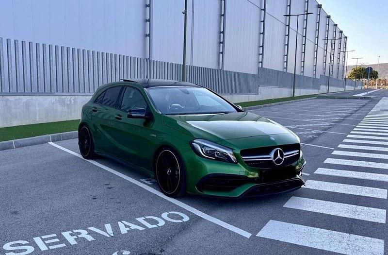 Usado Mercedes A45 AMG AMG 381 CV (280 kW) 2016 Verde Utilitario
