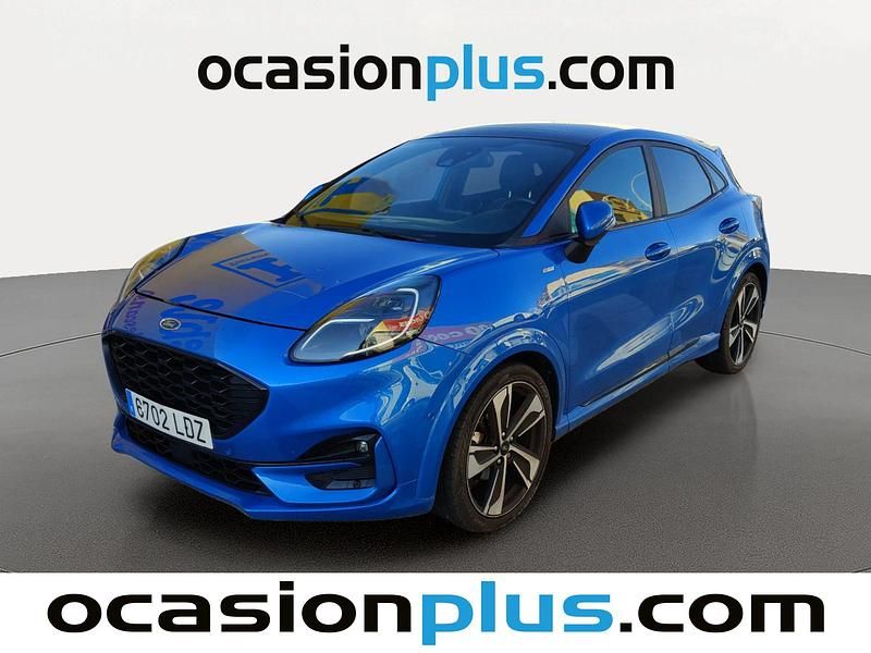 Azul Usado 2020 Ford Puma ST-Line X SUV | 14.364 € (Precio justo) - Imagen 1/4