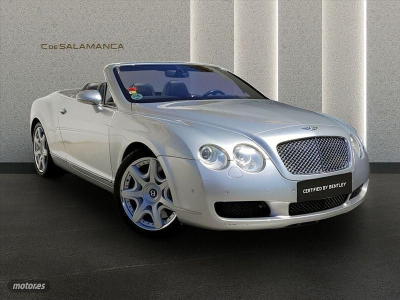 Usado Bentley Continental GT Convertible 566 CV (416 kW) 2008 Plata Descapotable