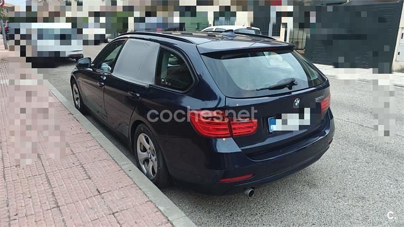 Usado BMW 320 Efficient Dynamics 163 CV (119 kW) 2014 Azul Familiar