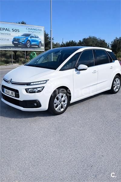 Usado Citroën C4 Picasso Feel 120 CV (88 kW) 2017 Blanco Monovolumen