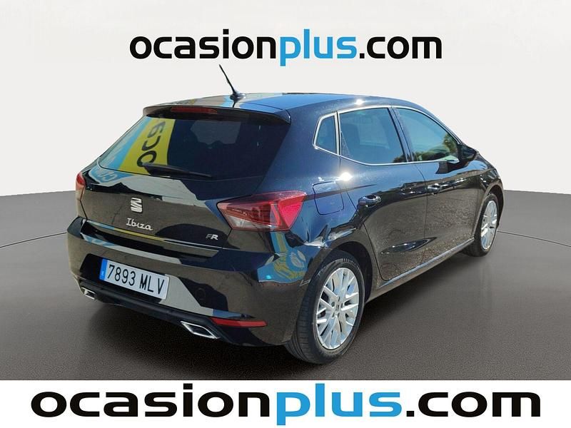 Usado Seat Ibiza FR 110 CV (80 kW) 2023 Negro Berlina