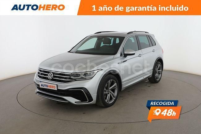 Gris Usado 2022 VW Tiguan R-line SUV | 35.299 € (Caro) - Imagen 1/3