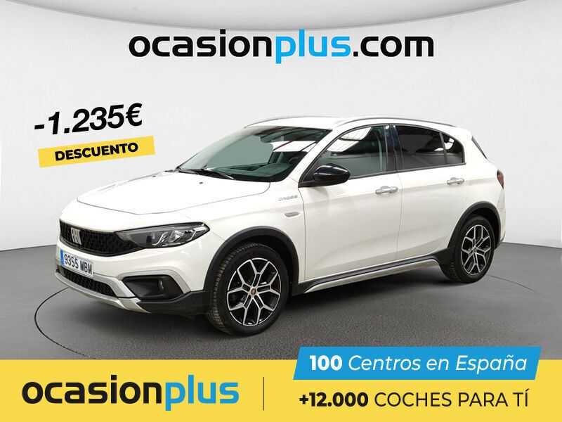 Blanco Usado 2022 Fiat Tipo Cross Berlina | 13.590 € (Precio justo) - Imagen 1/4