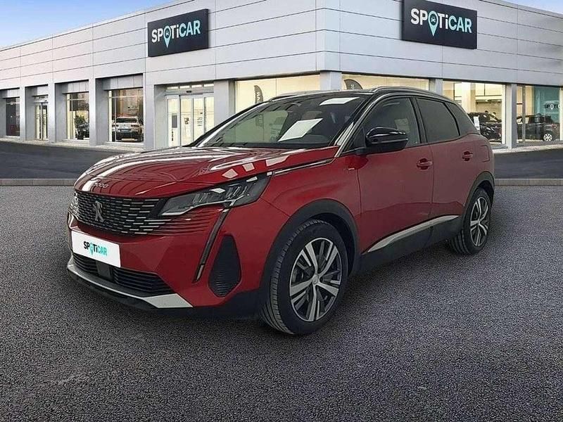 Rojo Usado 2021 Peugeot 3008 Allure SUV | 22.990 € (Caro) - Imagen 1/4