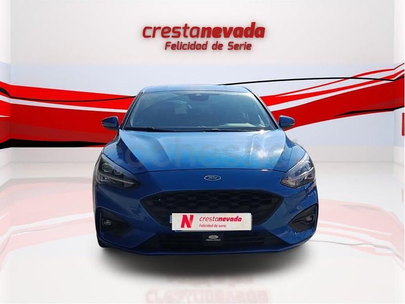Begagnad Ford Focus ST-Line 125 HK (91 kW) 2019 Blå Sedan