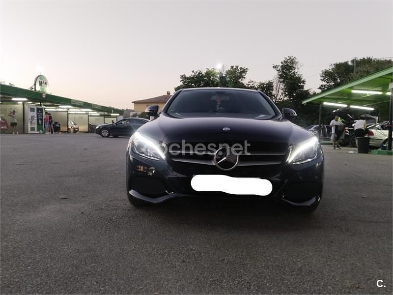 Usado Mercedes C200 136 CV (100 kW) 2016 Negro Berlina