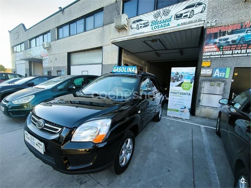 Usado Kia Sportage 142 CV (104 kW) 2008 Negro SUV