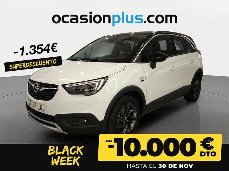 Blanco Usado 2020 Opel Crossland SUV | 14.900 € (Precio justo) - Imagen 1/4