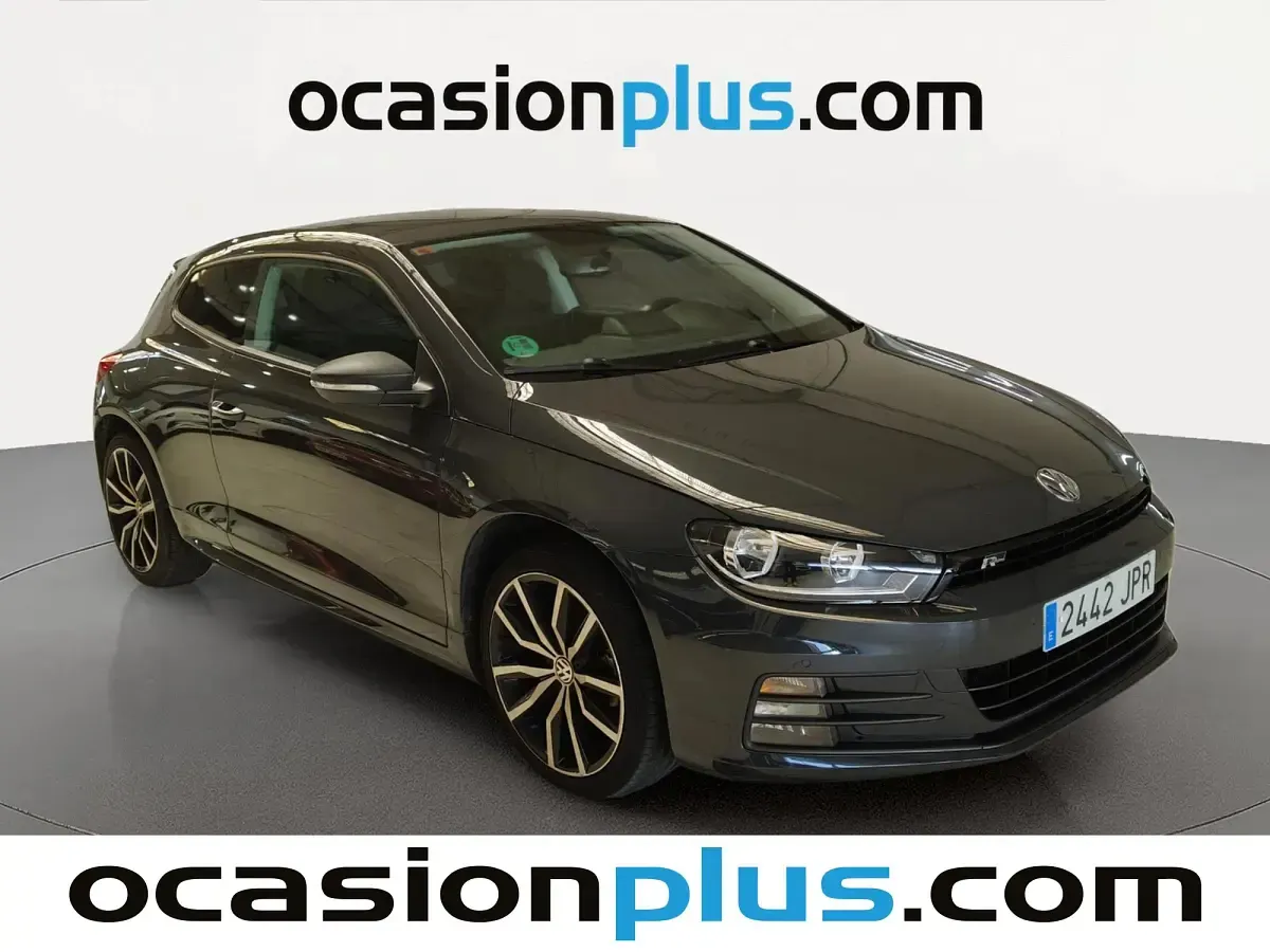 Usado VW Scirocco R-line 125 CV (91 kW) 2016 Gris Coupe