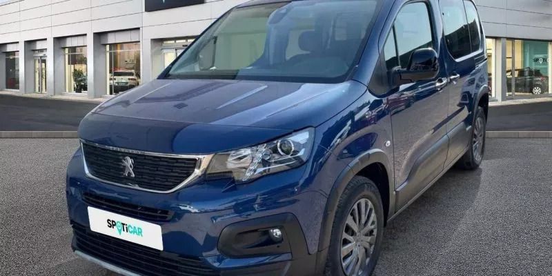 Azul Usado 2022 Peugeot Rifter Allure Monovolumen | 16.700 € (Precio justo) - Imagen 1/4