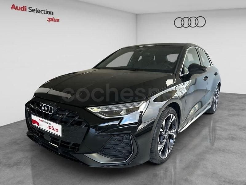 Usado Audi A3 S-Line 204 CV (150 kW) 2025 Negro Berlina