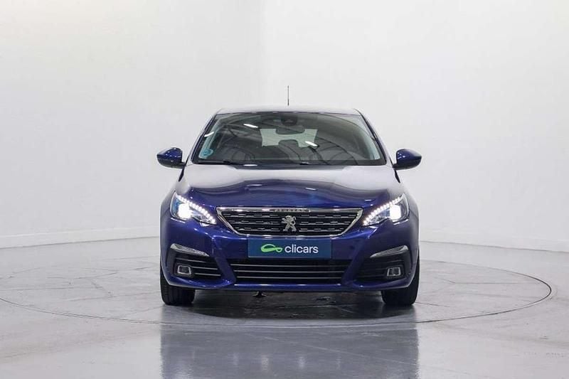 Usado Peugeot 308 Allure 110 CV (80 kW) 2019 Azul Utilitario