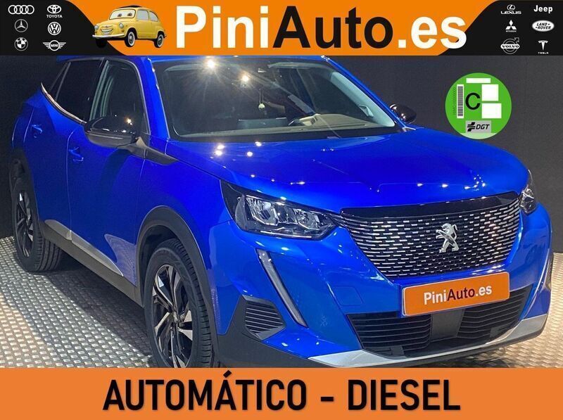 Azul Usado 2022 Peugeot 2008 Allure SUV | 16.990 € (Precio justo) - Imagen 1/4