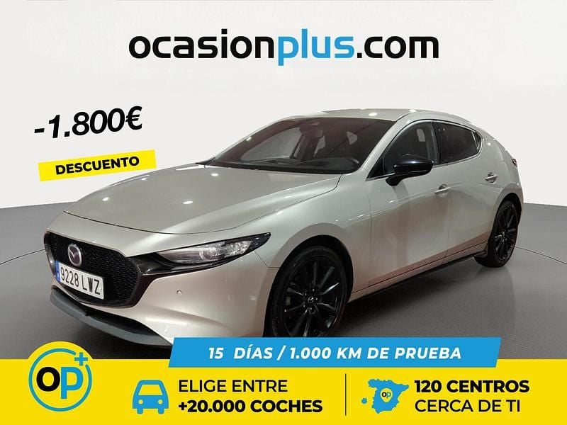 Usado Mazda 3 Homura-Line 122 CV (89 kW) 2022 Gris