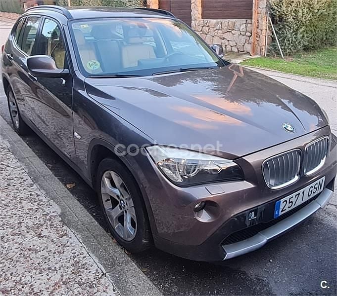 Usado BMW X1 204 HP (150 kW) 2010 Castanho SUV