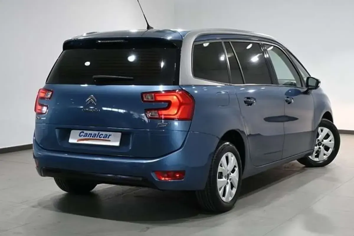 Usado Citroën C4 Feel 120 CV (88 kW) 2016 Azul Monovolumen