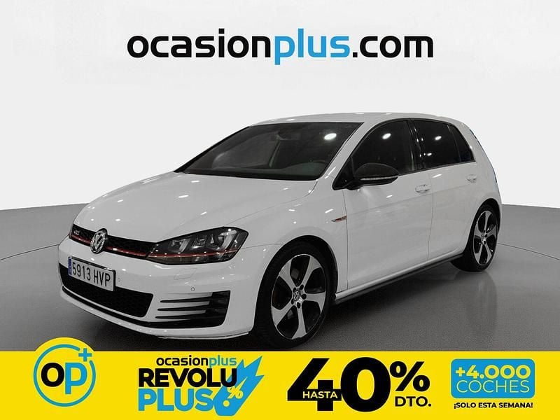 Usado VW Golf VII GTI 220 CV (161 kW) 2014 Blanco Berlina