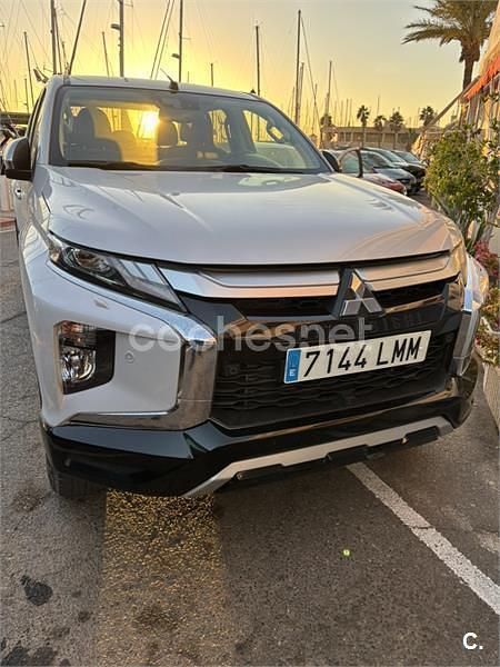 Gris / plata Usado 2021 Mitsubishi L200 Recogida | 28.500 € (Caro) - Imagen 1/4