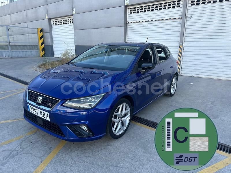 Azul Usado 2018 Seat Ibiza FR Berlina | 7500 € (Buen precio) - Imagen 1/4