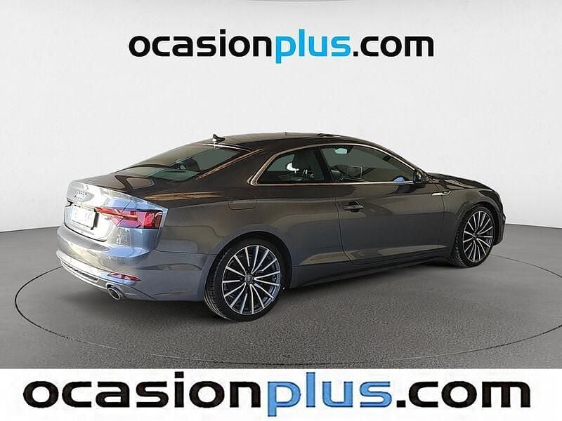 Usado Audi A5 S-Line 190 CV (139 kW) 2019 Gris Coupe