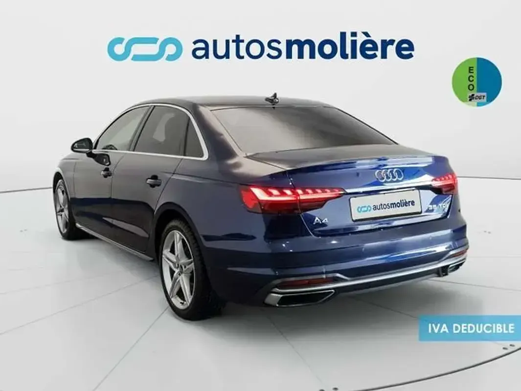 Usado Audi A4 Advanced 163 CV (119 kW) 2023 Azul Berlina