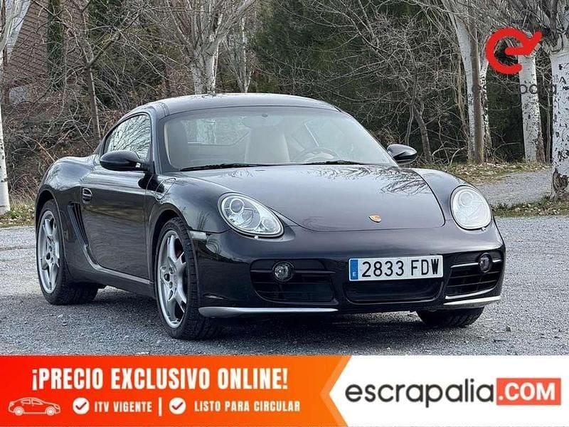 Negro Usado 2007 Porsche Cayman Coupe | 29.500 € (Precio justo) - Imagen 1/4
