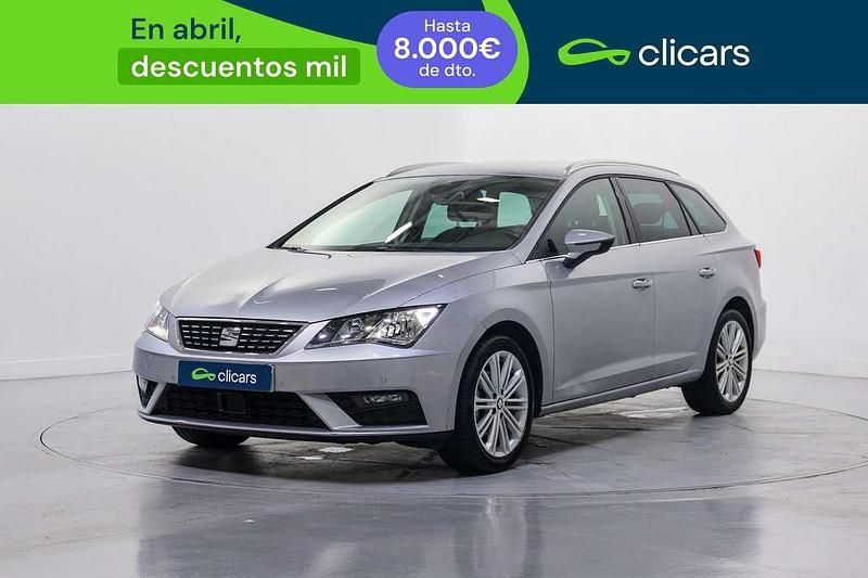 Usado Seat Leon ST XCELLENCE 131 HP (96 kW) 2020 Prateado Carrinha