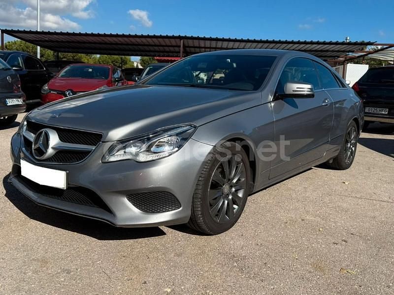 Gris / plata Usado 2014 Mercedes E220 Coupe | 14.990 € (Buen precio) - Imagen 1/4