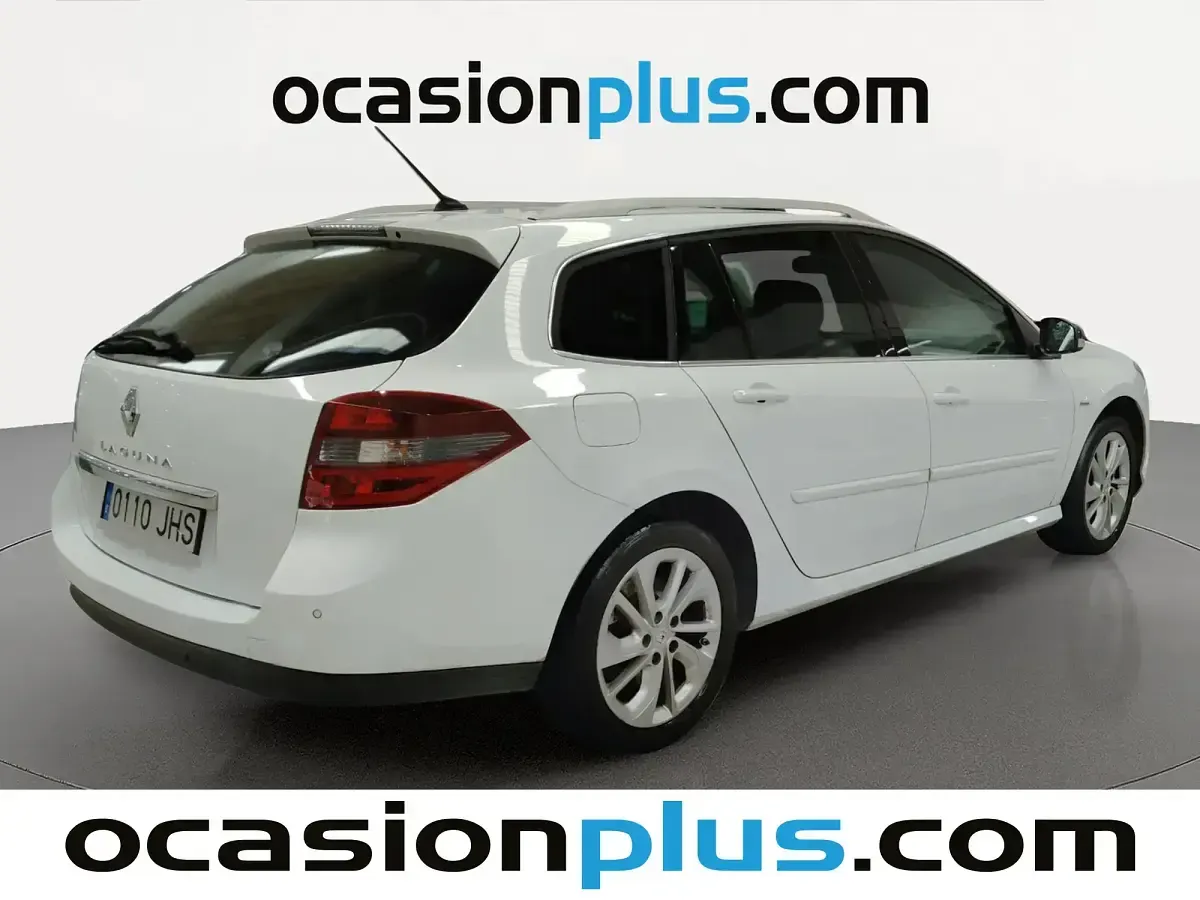 Usado Renault Laguna GrandTour LIMITED 110 CV (80 kW) 2015 Blanco Familiar