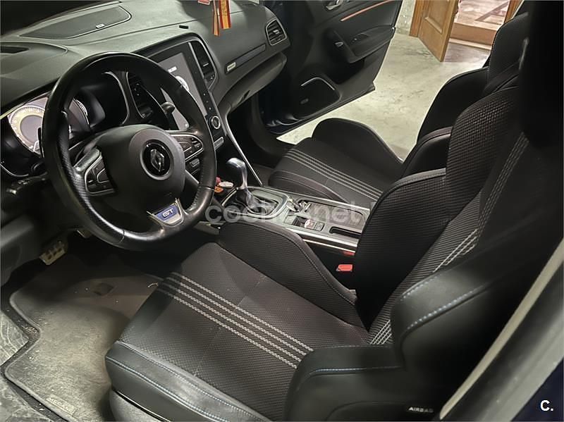 Käytetty Renault Mégane GT Line GT 160 HP (117 kW) 2017 Sininen Sedan