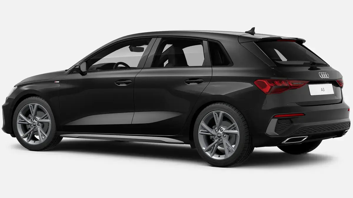 Usado Audi A3 S-Line 150 CV (110 kW) 2024 Negro