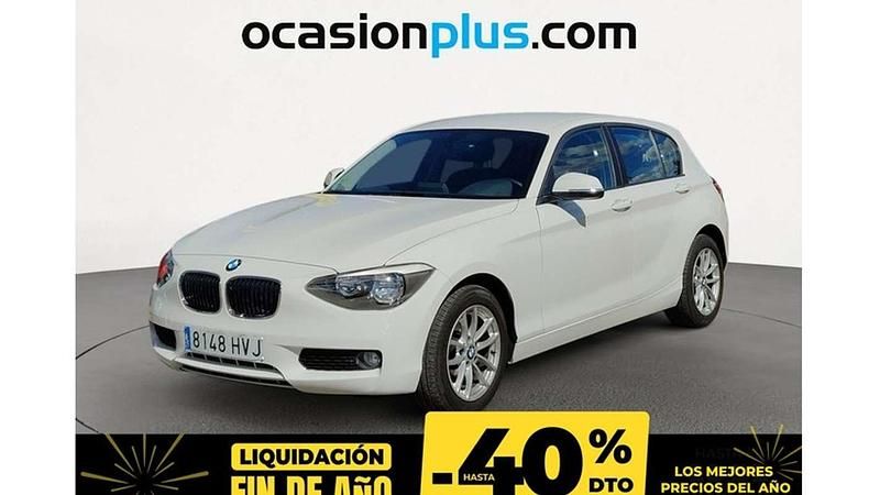 Blanco Usado 2014 BMW 118 Utilitario | 12.990 € (Precio justo) - Imagen 1/4